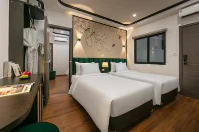 Chambre familiale Deluxe — Hanoi Grandeur Hotel & Spa